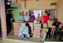 Chandrapur… Bramhpuri… उदापूर येथे अवैध दारूसाठ्यावर उत्पादन शुल्क विभागाचा छापा*